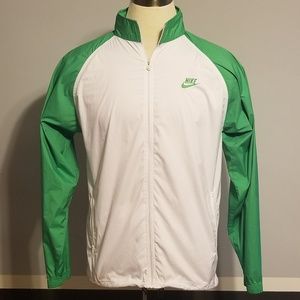 Lightweight windbreaker jacket with hidden hood